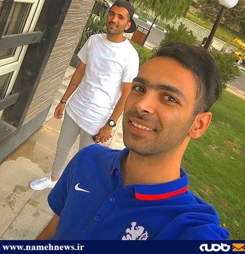 سلفی جالب محسن مسلمان/عکس