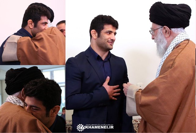 دیدار علیرضا کریمی با رهبر معظم انقلاب + عکس