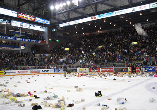 باران خرس‌های اسباب‌بازی! + تصاویر