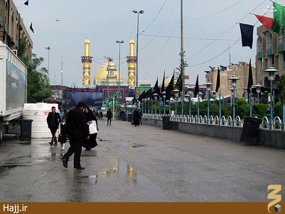 عکس/ نزول رحمت در بهترین خیابان دنیا