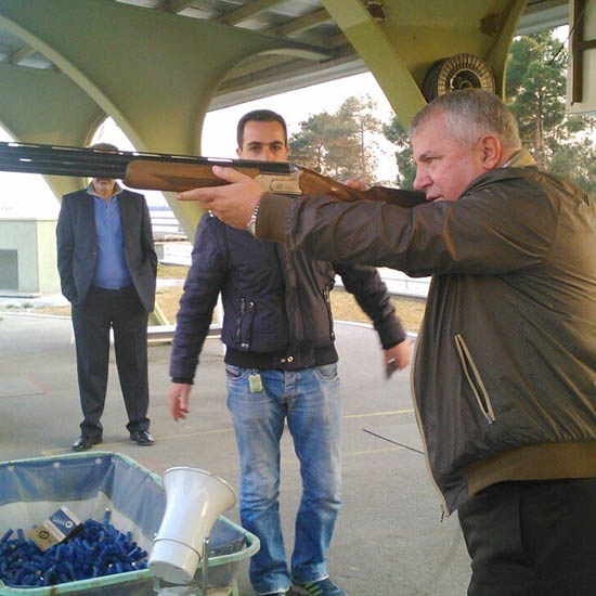 هدف گیری علی پروین/عکس