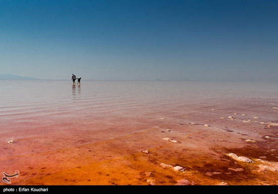 تصاویری زیبا از دریاچه ارومیه