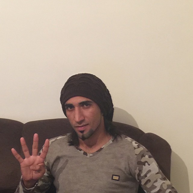 کری خوانی کرار جاسم برای پرسپولیسی ها/ عکس