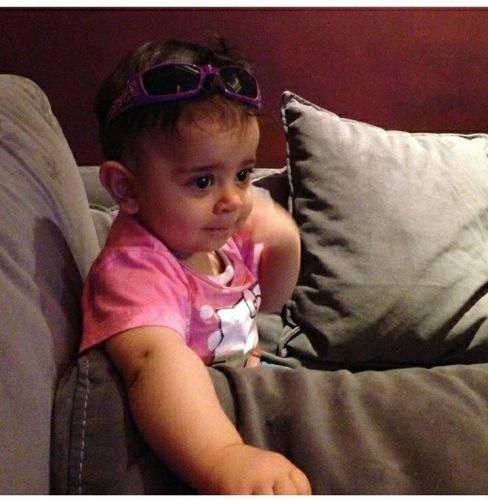 عکسی از دختر علی کریمی