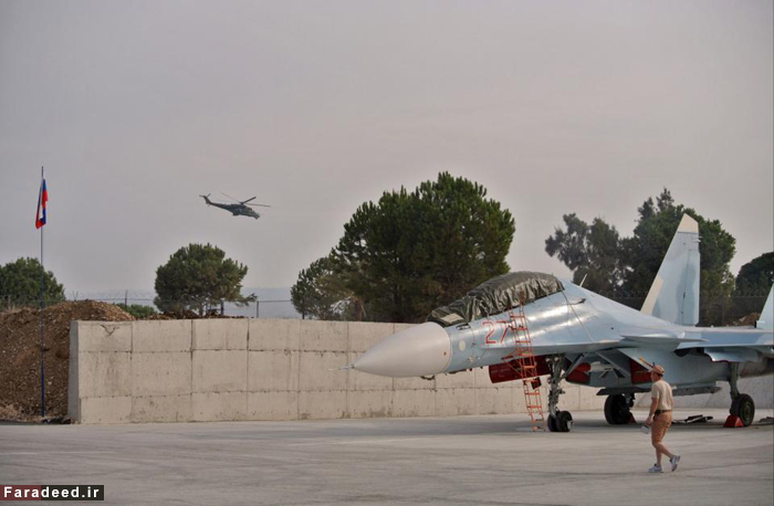 (تصاویر) پایگاه هوایی روسیه در 