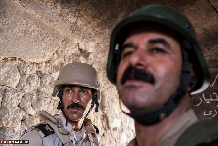 (تصاویر) در چند قدمی داعش