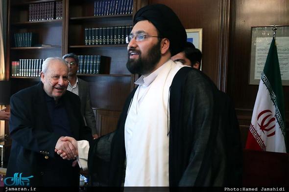 تصاویر : سید علی خمینی در همایش امام (ره) و نفی خشونت و افراطی گری