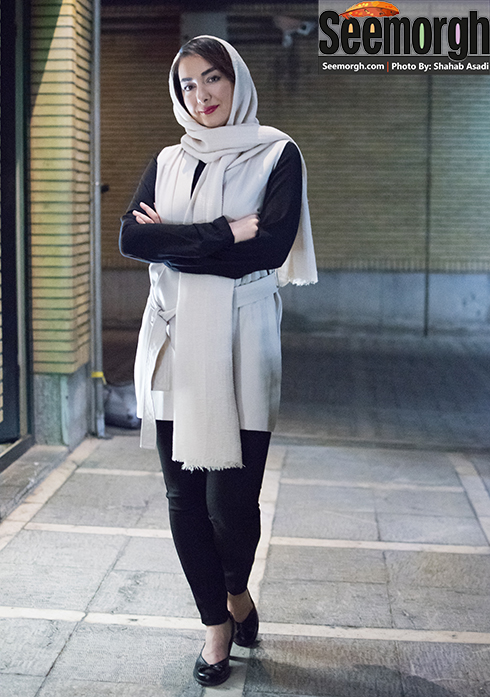 چهره هانیه توسلی در ایوان شمس