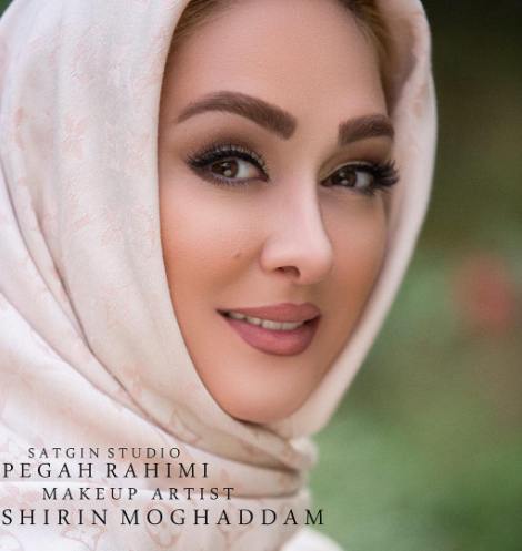 الهام حميدی مدل آرایشی شد