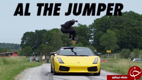 بدلکاری که هیچ وقت مصدوم نشده/عکس