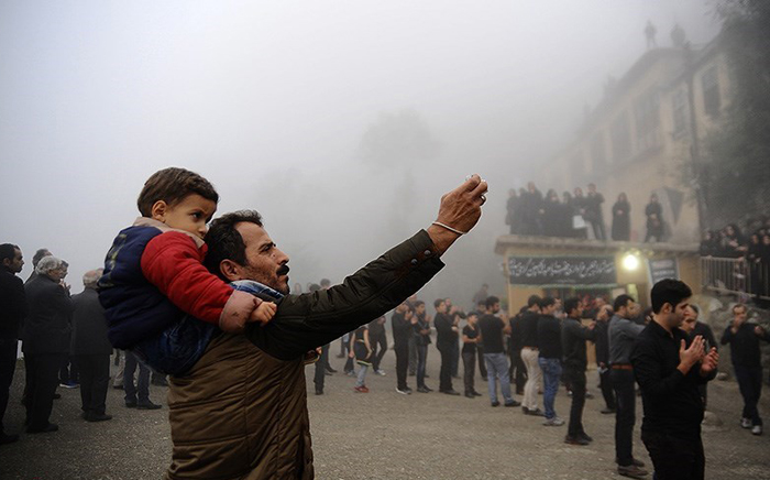 (تصاویر) علم بندان در ماسوله