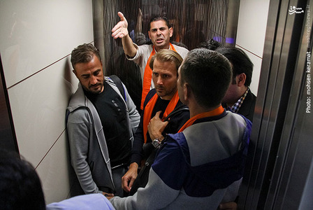 خشم ستاره اسپانیایی در فرودگاه امام(ره) / عکس