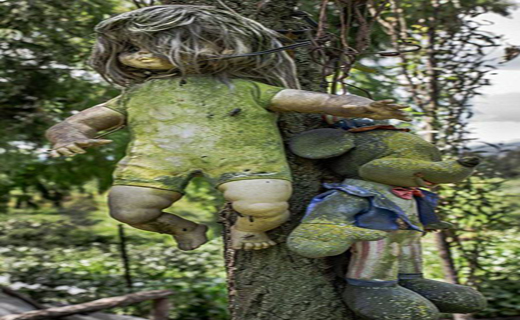 گورستان عروسک ها در مکزیک+ تصاویر