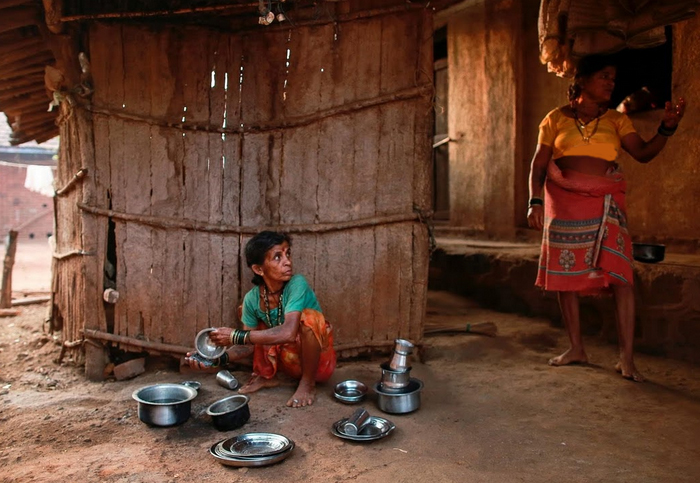 (تصاویر) چندهمسری به خاطر کم‌آبی و خشکسالی