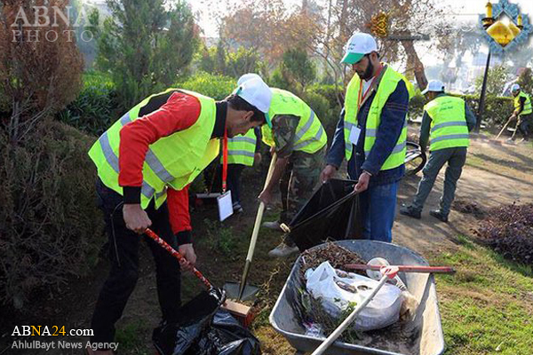 آماده سازی شهر مقدس کاظمین در آستانه میلاد پیامبر اکرم(ص)/عکس