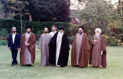 آیت الله العظمی سیدمحمدرضا گلپایگانی در یکی از سفرهای استعلاجی به خارج از کشور 