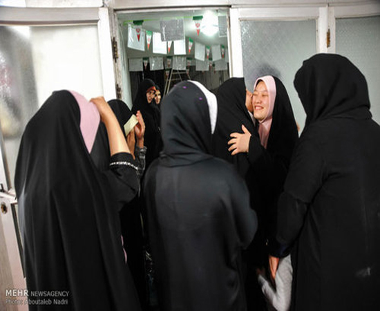 جشن سال نوی چینی در حوزه علمیه (عکس)