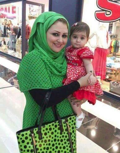 آخرین سلفی مادر و کودک قبل از شهادت/عکس