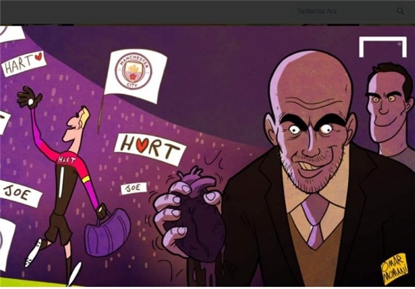 جراحی قلب به سبک گواردیولا!/کاریکاتور