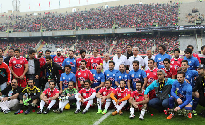 (تصاویر) حواشی دربی هشتاد و یکم