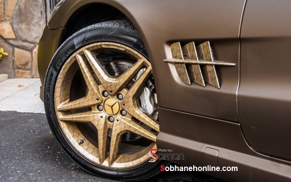 عکس/ خاص‌ترین بنز موجود در کشور