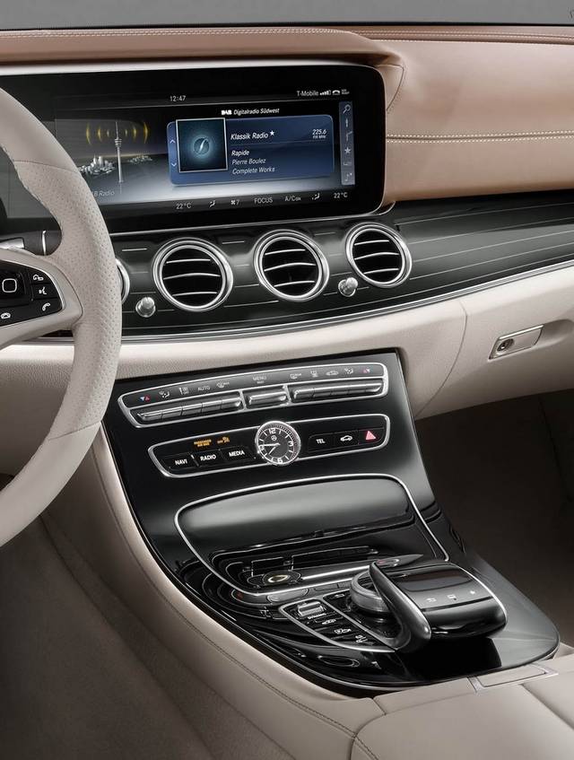  تصاویری از کابین جذاب مرسدس کلاس E جدید 