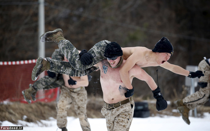 عکس-خبر/ تمرین نظامی نیروهای کره جنوبی با آمریکایی‌ها