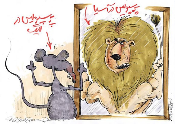 2 چهره پرسپولیس!/کاریکاتور