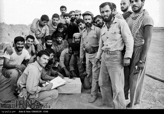 تصویری از رای گیری در جبهه ها