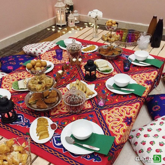تزیین سفره افطار، ۱۰ چیدمان بی نظیر ایرانی