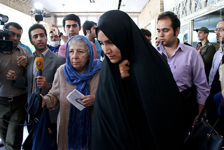 حجاب همسر جیسون رضائیان/عکس