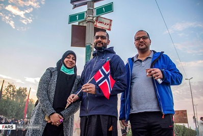 زائرانی از کشور نروژ