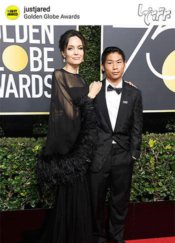 آنجلینا جولی همراه با پسر بزرگش «پکس» /عکس