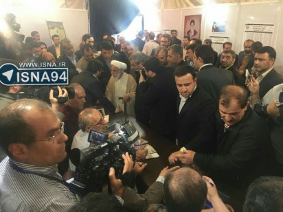 حضور آیت الله جنتی در انتخابات / عکس