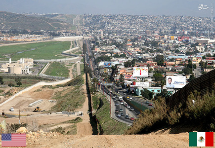 مرز امریکا و مکزیک