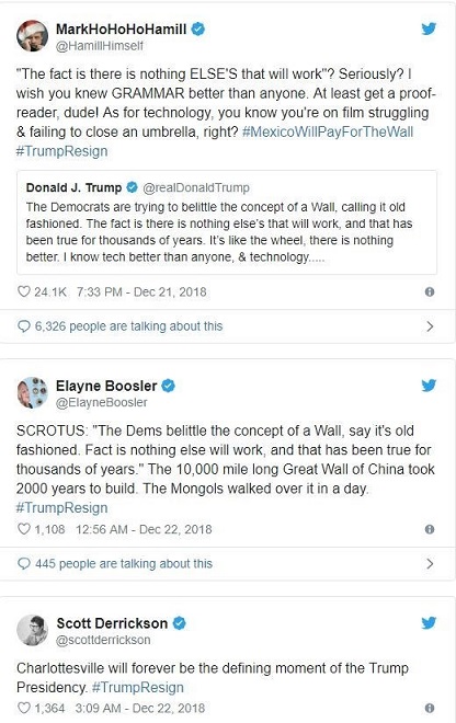 طوفان توئیتری برای «استعفای ترامپ» در آمریکا