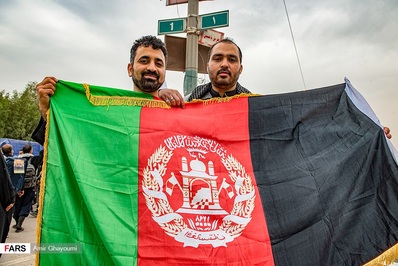 زائرانی از کشور افغانستان