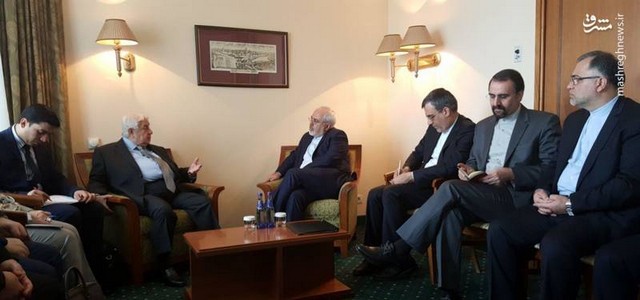 دیدار وزرای خارجه ایران و سوریه در مسکو/عکس