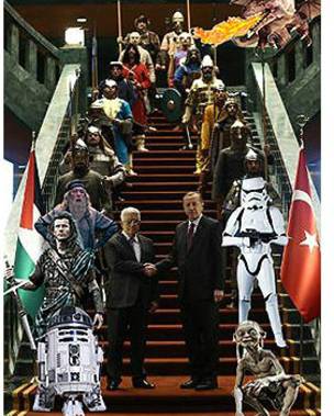 استقبال تاریخی اردوغان از محمود عباس (+عکس)