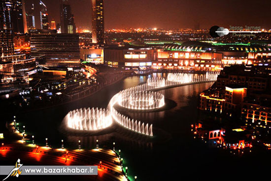 آبنمای شهر دوبی