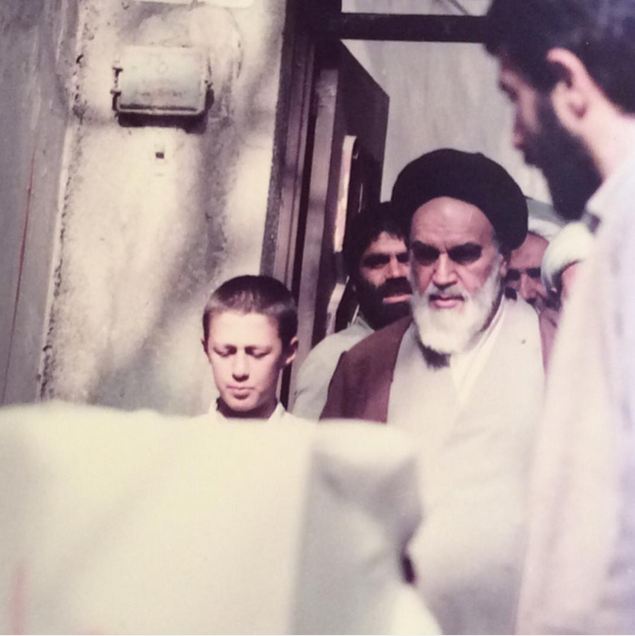 عکس دیده نشده از امام و سید حسن خمینی