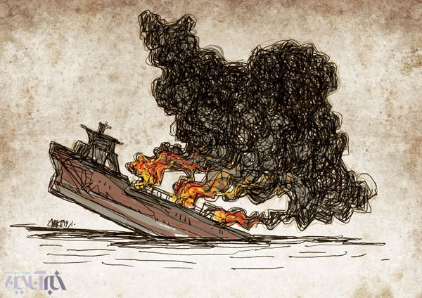 نمای متفاوت از نفت‌کش سانچی!