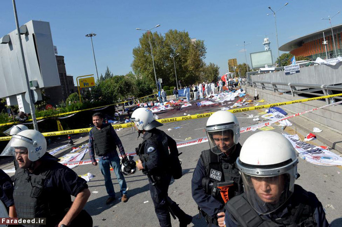 (تصاویر) شنبه خونین ترکیه