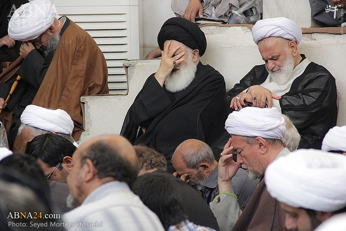 عزاداری شهادت جواد الائمه(ع) در بیت مرحوم آیت‌الله بروجردی