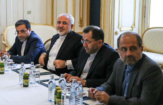 مذاکره ظریف با فابیوس در هتل کوبورگ/عکس