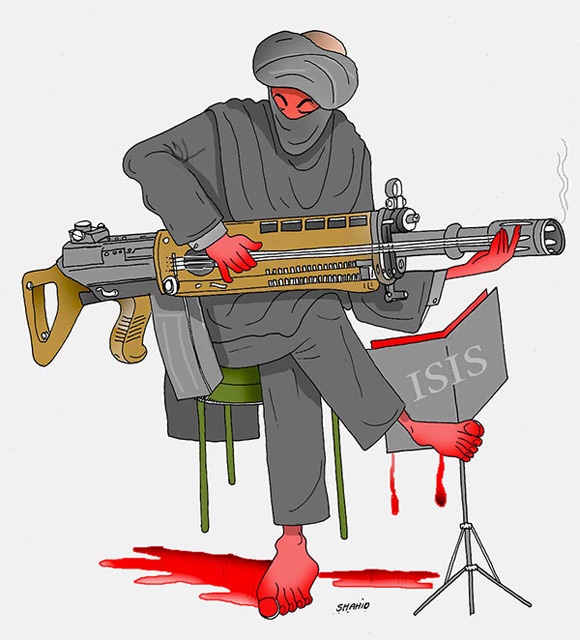 کاریکاتور/ کنسرت داعش!