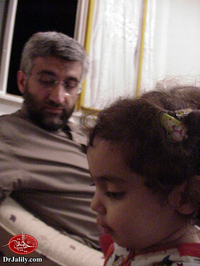 سعید جلیلی در منزل