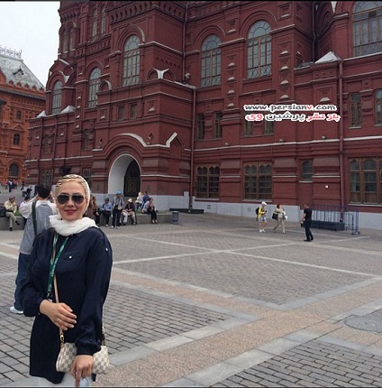 تصاویر / آنا نعمتی در مسکو