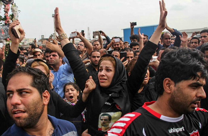 (تصاویر) تشییع هادی نوروزی در بابل