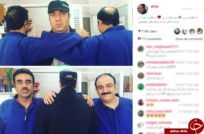 در پشت صحنه سریال مهران مدیری چه می گذرد؟/ علی اوجی، رادش و مهران غفوریان (+عکس)